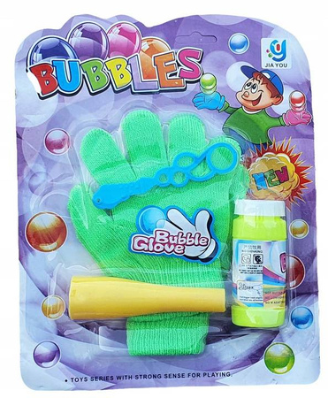 BAŃKI I RĘKAWICZKI DO ŁAPANIA BANIEK MYDLANYCH