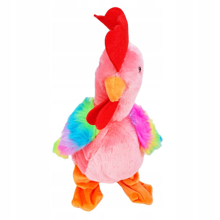 KOGUT RÓŻOWY INTERAKTYWNY TAŃCZĄCY