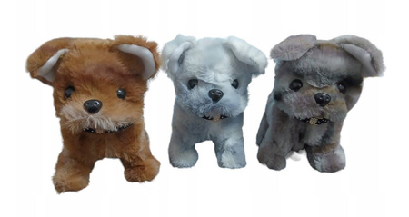 Chodzący szczekający piesek na baterie pies