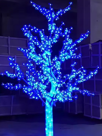 DRZEWKO LED ŚWIECĄCE 180 CM RÓŻOWE Z FLESHEM