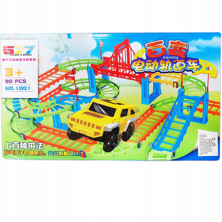 TOR SAMOCHODOWY ELEKTRYCZNY SAMOCHODZIK W ZESTAWIE