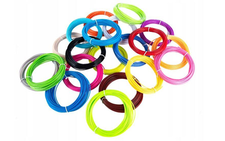 MAGICZNY DŁUGOPIS DRUKARKA 3D PEN ZESTAW + WKŁADY MIX KOLOR DLA DZIECI