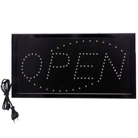 Tablica informacyjna "OPEN" 48x25cm