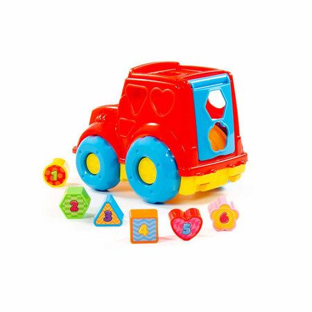 TRAKTOR EDUKACYJNY Z KLOCKAMI