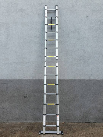 4,4 m DRABINA PODWÓJNA TELESKOPOWA PRZEGUBOWA