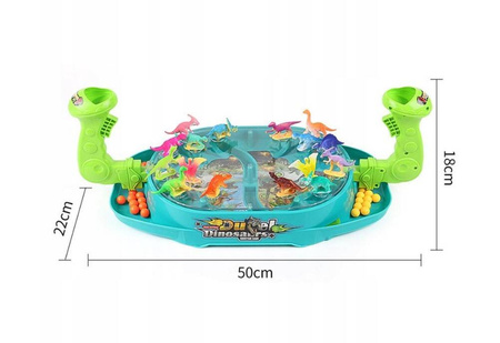 Zręcznościowa gra Wojna Dinozaurów Dinosaur Battle Game Zbij Dinozaura