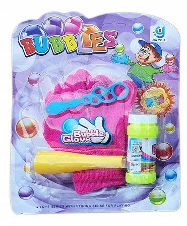 BAŃKI I RĘKAWICZKI DO ŁAPANIA BANIEK MYDLANYCH