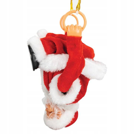 Święty MIKOŁAJ GRAJĄCY Śpiewający ROBI FIKOŁKI Ze Spadochronem