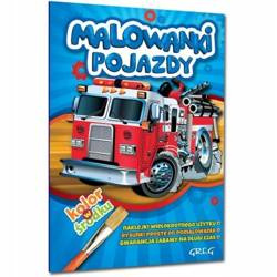 Malowanki - Pojazdy z naklejkami greg