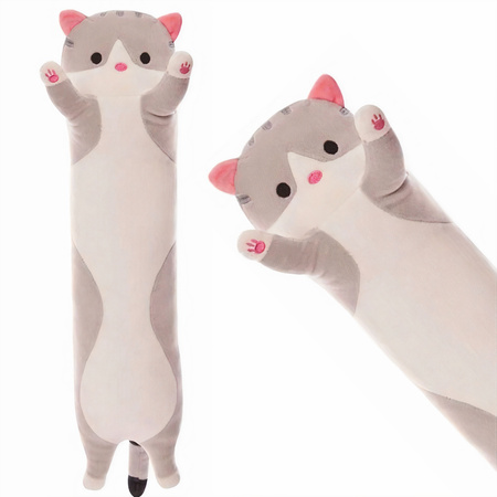 DŁUGI KOTEK MASKOTKA PODUSZKA PLUSZAK 50 CM