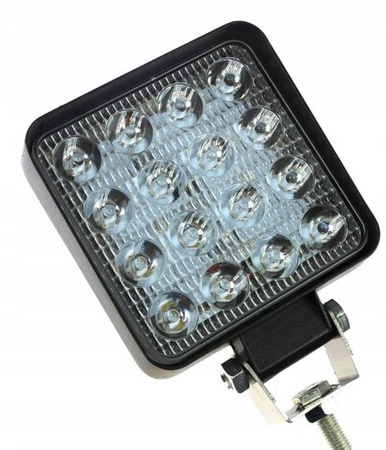 NAŚWIETLACZ LAMPA ROBOCZA 16 LED SZPERACZ 48W