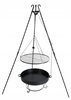 GRILL OGRODOWY 60 cm - TRÓJNÓG Z PALENISKIEM