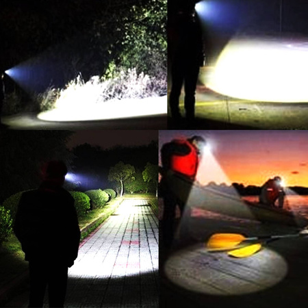 CZOŁOWA LATARKA 9 LED CZOŁÓWKA LAMPKA NA GŁOWĘ