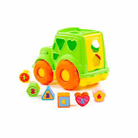 TRAKTOR EDUKACYJNY Z KLOCKAMI