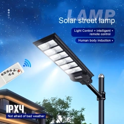 LAMPA ULICZNA SOLARNA 1200W LATARNIA MOCNA