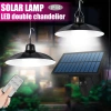 LAMPA SOLARNA LED WISZĄCA OGRODOWA Z PILOTEM