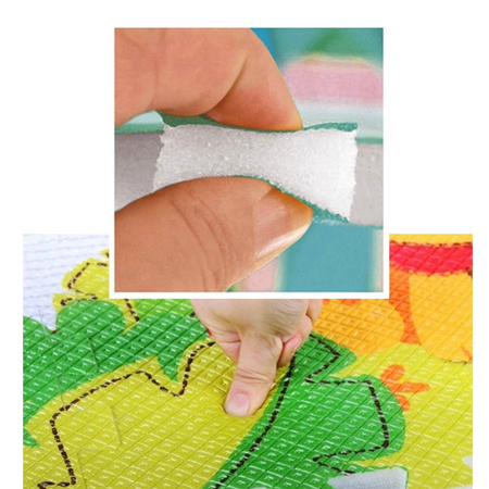 PUZZLE PIANKOWE DUŻA MATA EDUKACYJNA 180 X 120 CM