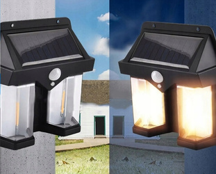 LAMPKA SOLARNA  - KINKIET DO OGRODU