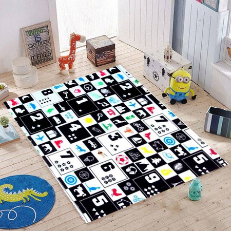 DUŻA MATA PIANKOWA PUZZLE PIANKOWE 180/120/1,5cm