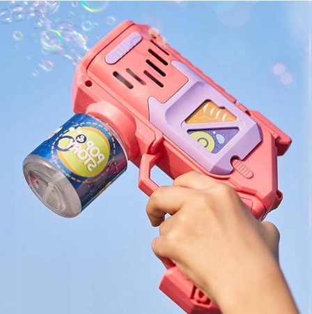 MASZYNA DO BANIEK PISTOLET NA BATERIE DLA DZIECI