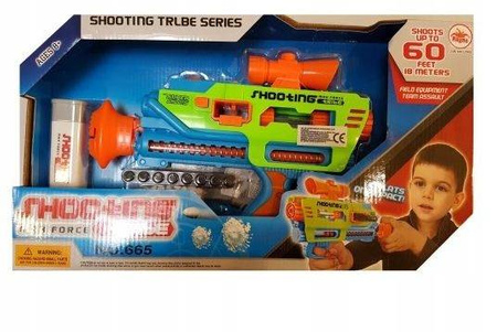 PISTOLET NA PAPIEROWE KULKI PAINTBALL DLA DZIECI