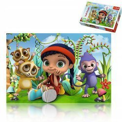 G108 Puzzle Trefl 60 WISSPER MAŁA CZARODZIEJKA