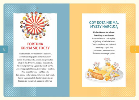 M54 Przysłowia polskie edukacyjna książka dzieci