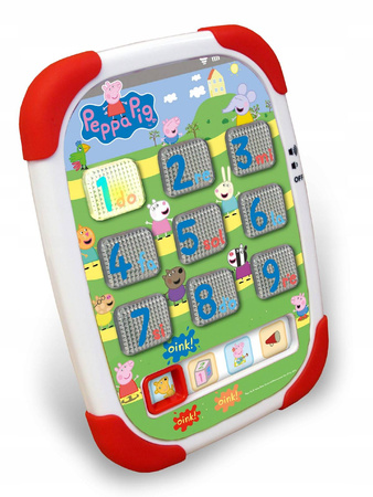 ŚWINKA PEPPA TABLET EDUKACYJNY DLA DZIECI POLSKI