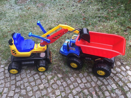 DUŻY TRAKTOR koparka CIĄGNIK CIĘŻARÓWKA jeżdzik