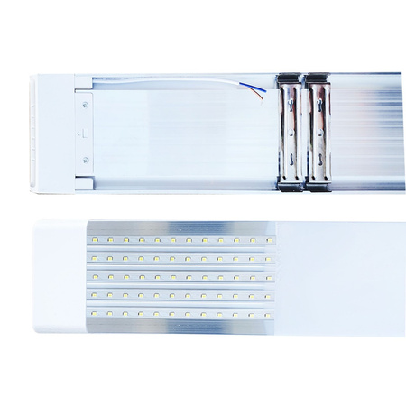 LAMPA LED 120 cm 480w BARWA ZIMNA oprawa natynkowa