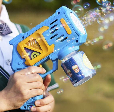 MASZYNA DO BANIEK PISTOLET NA BATERIE DLA DZIECI