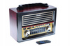 Radio RETRO sieciowo-bateryjne AM, FM, SW Kemai