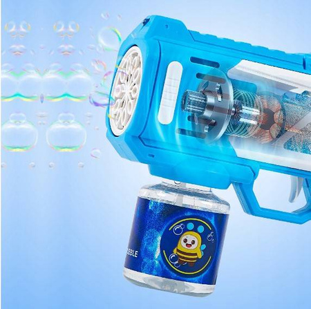 MASZYNA DO BANIEK PISTOLET NA BATERIE DLA DZIECI