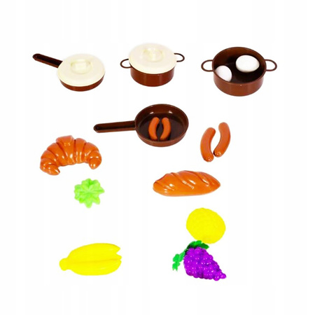 DUŻA KUCHNIA 100cm RÓŻOWA dla dzieci kuchenka PL