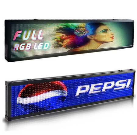 REKLAMA TABLICA LED 100 x 20 cm wyświetlacz ekran