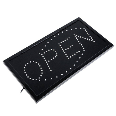 Tablica informacyjna "OPEN" 48x25cm