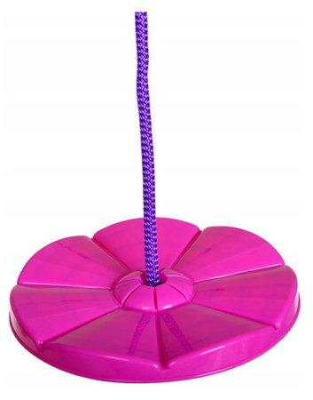 HUŚTAWKA OKRĄGŁA OGRODOWA KWIATEK LINA REGULOWANA