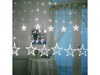 Kurtyna gwiazdki 2,5M 138 led lampki - BARWA ZIMNA