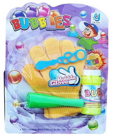 BAŃKI I RĘKAWICZKI DO ŁAPANIA BANIEK MYDLANYCH