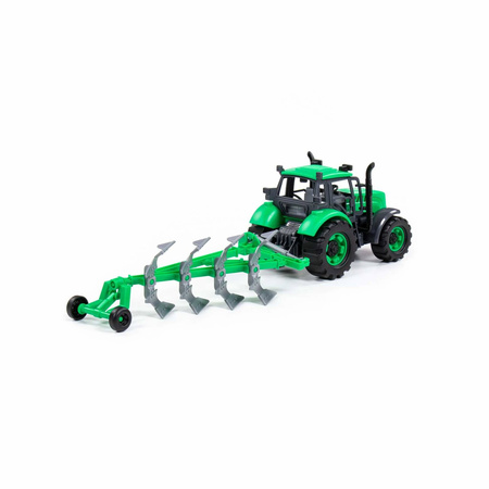 Traktor "Progress" inercyjny z pługiem