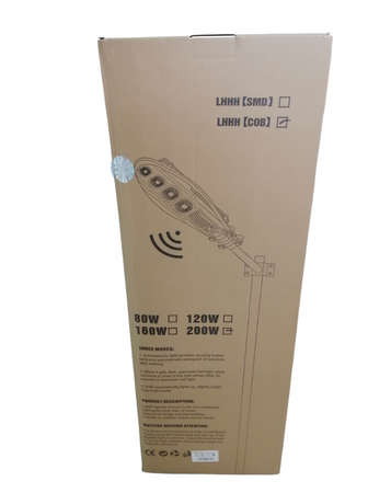 LAMPA ULICZNA SOLARNA 200W LATARNIA MOCNA