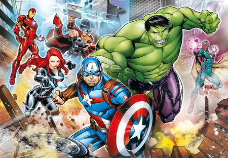 Puzzle Supercolor The Avengers 180 el Clementoni