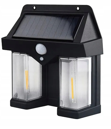 LAMPKA SOLARNA - KINKIET DO OGRODU