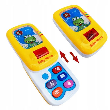 TELEFON EDUKACYJNY DLA MALUSZKA ROZZUWANY