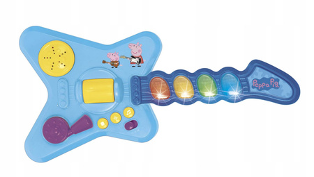 GITARA elektryczna INTERAKTYWNA Świnka PEPPA
