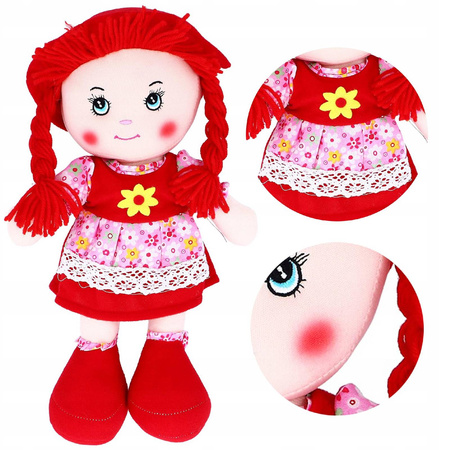 DUŻA LALKA SZMACIANA ZUZIA MÓWI ŚPIEWA PO POLSKU