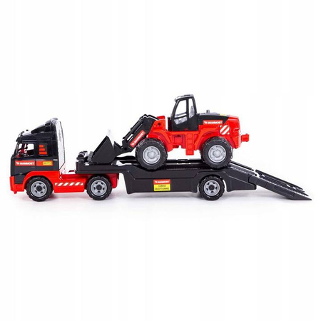 MAMMOET VOLVO Samochód-holownik z traktorem - ładowarką