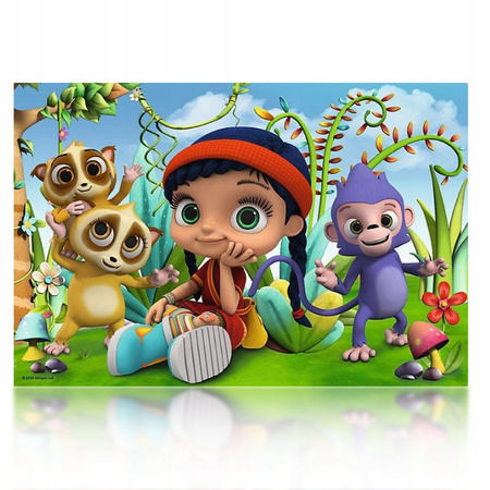 G108 Puzzle Trefl 60 WISSPER MAŁA CZARODZIEJKA