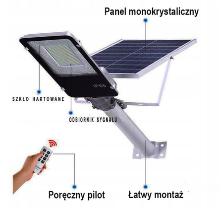 LAMPA SOLARNA 500W PRZEMYSŁOWA