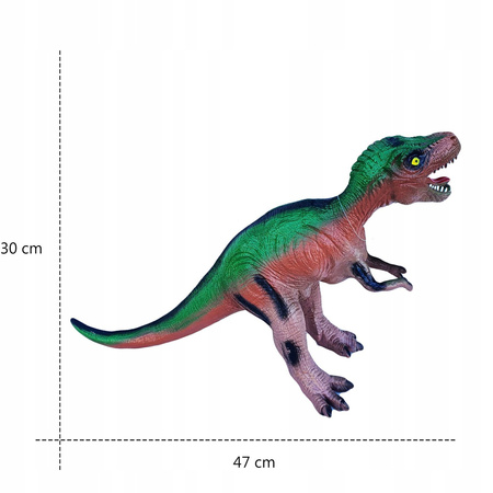 SM7 DUŻY GUMOWY SMOK DINOZAUR Z DŹWIĘKIEM